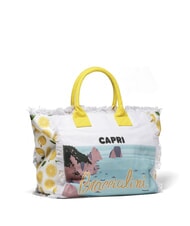BRACCIALINI SUMMER Borsa tote in canvas con stampa - Borse Donna