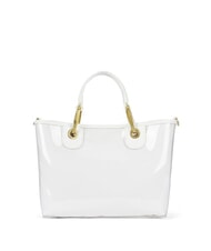 BRACCIALINI BETH JELLY Borsa a mano piccola lucida con pouch bianco - Borse Donna - 4