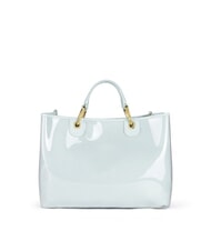 BRACCIALINI BETH JELLY Borsa a mano piccola lucida con pouch celeste - Borse Donna - 4