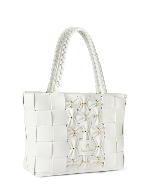 ICONS Borsa shopping a spalla bianco - Borse Donna