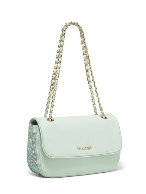 KIM Borsa convertible con maglia metallica celeste - Borse Donna