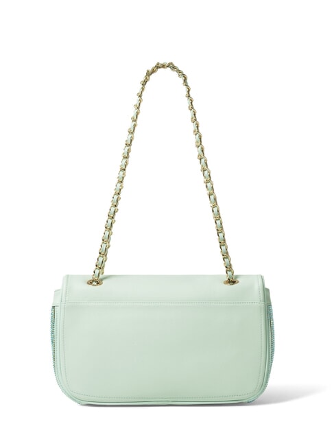 KIM Borsa convertible con maglia metallica celeste - Borse Donna