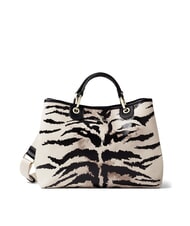 BRACCIALINI BETH PRINT Borsa grande a mano con pochette tiger - Borse Donna - 2