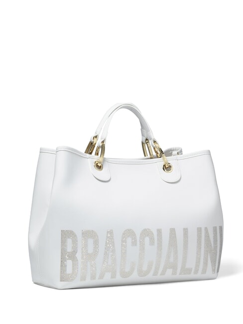 BETH SPECIAL Borsa grande a mano con pochette bianco - Borse Donna