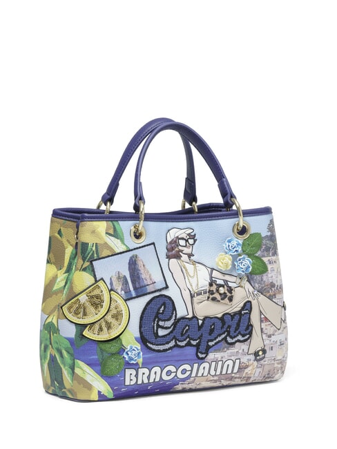 CARTOLINE CAPRI Borsa a mano con tracolla multi - Borse Donna