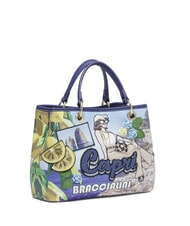BRACCIALINI CARTOLINE CAPRI Borsa a mano con tracolla - Borse Donna