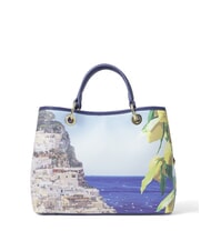 BRACCIALINI CARTOLINE CAPRI Borsa a mano con tracolla multi - Borse Donna - 3