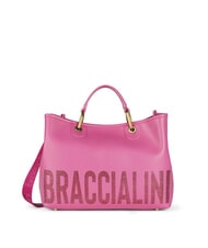 BRACCIALINI BETH SPECIAL Borsa grande a mano con pochette fuxia - Borse Donna - 2