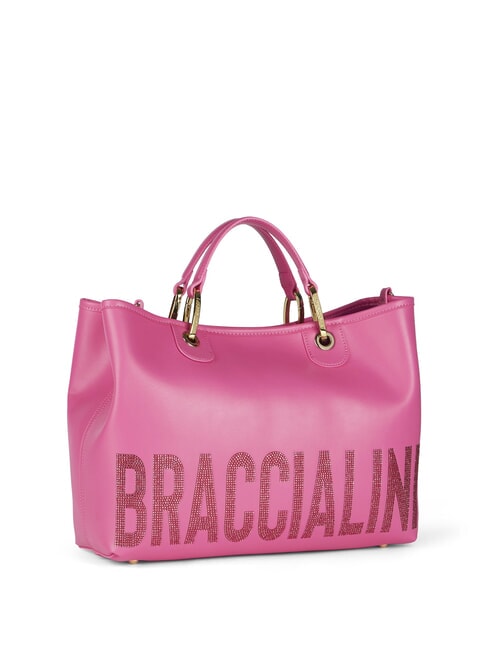 BETH SPECIAL Borsa grande a mano con pochette fuxia - Borse Donna