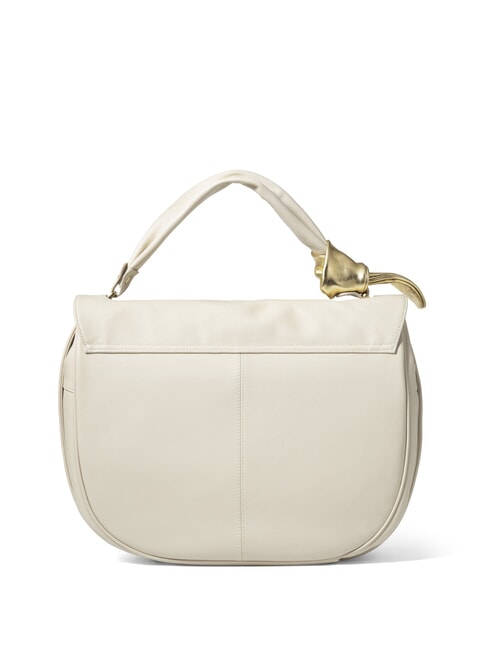 GRETA Borsa in pelle con tracolla beige - Borse Donna