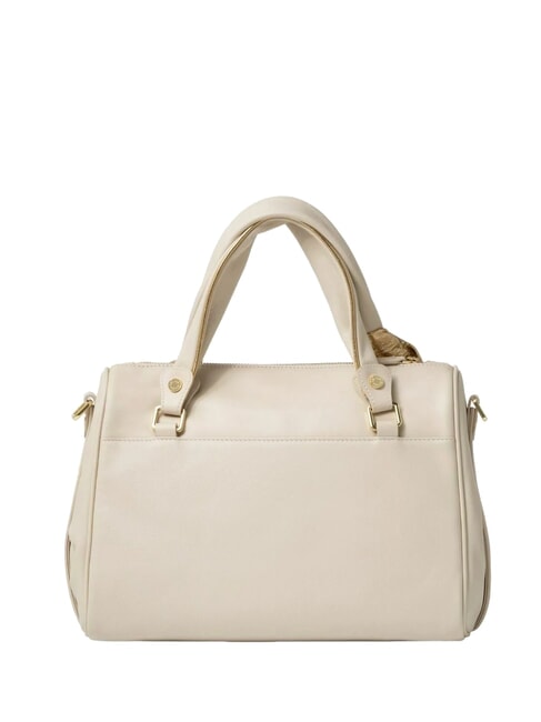 GRETA Borsa a bauletto in pelle con tracolla beige - Borse Donna