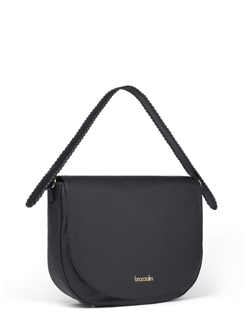 NAOMI Borsa a spalla in pelle nero - Borse Donna