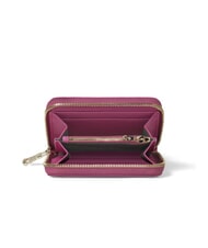 BRACCIALINI BASIC Portafoglio piccolo in pelle zip around rosso - Portafogli Donna - 2