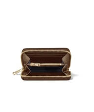 BRACCIALINI BASIC Portafoglio piccolo in pelle zip around marrone - Portafogli Donna - 2