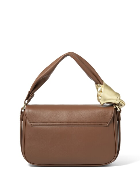 GRETA Borsa a mano in pelle con tracolla marrone - Borse Donna