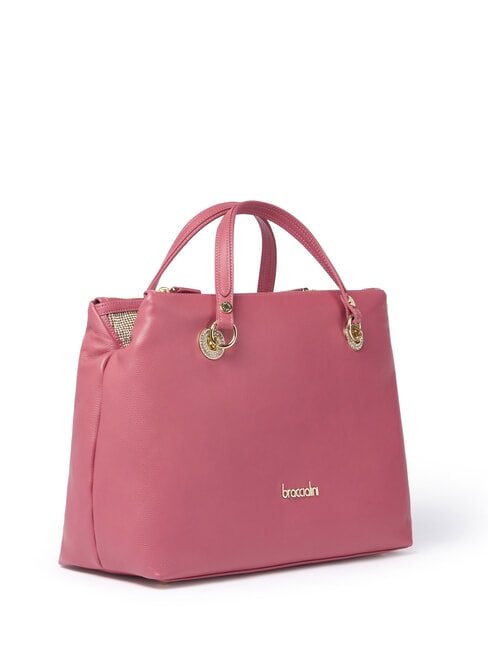 NORA Borsa a mano in pelle con tracolla rosso - Borse Donna
