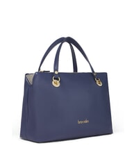 BRACCIALINI NORA Borsa a mano in pelle con tracolla blu - Borse Donna - 2