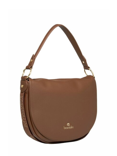 GISELLE Borsa a spalla con tracolla marrone - Borse Donna