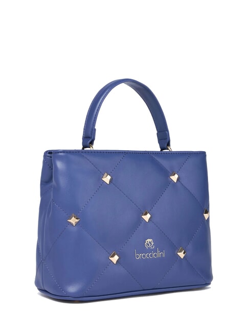 QUILT Borsa a mano blu - Borse Donna