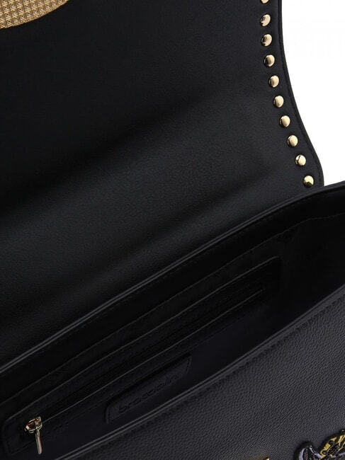 ROCK Borsa convertible con patta nero - Borse Donna