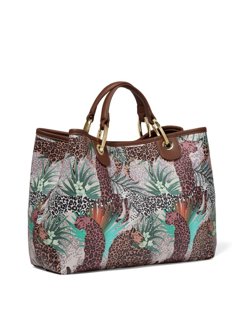 BETH SPECIAL Borsa a mano grande con pochette jungle - Borse Donna