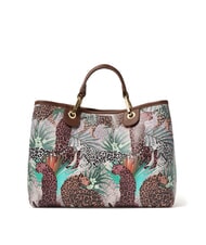 BRACCIALINI BETH SPECIAL Borsa a mano grande con pochette jungle - Borse Donna - 3