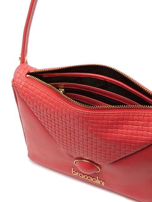 NAOMI Borsa a spalla in pelle rosso - Borse Donna
