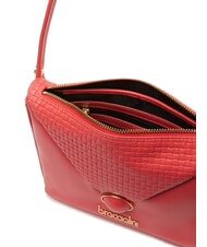BRACCIALINI NAOMI Borsa a spalla in pelle rosso - Borse Donna - 4