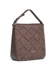 BRACCIALINI ICONS Borsa hobo a spalla con tracolla marrone - Borse Donna - 2