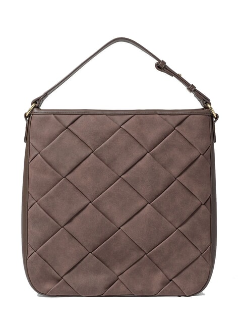 ICONS Borsa hobo a spalla con tracolla marrone - Borse Donna