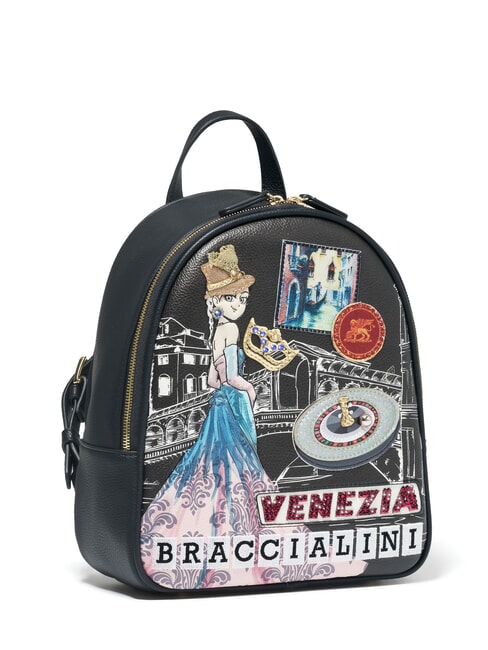 CARTOLINE VENEZIA Zaino tondo multi - Borse Donna