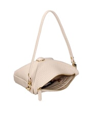 BRACCIALINI NAOMI Borsa a spalla in pelle beige - Borse Donna - 5