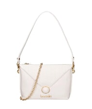 BRACCIALINI NAOMI Borsa a spalla in pelle bianco - Borse Donna - 3