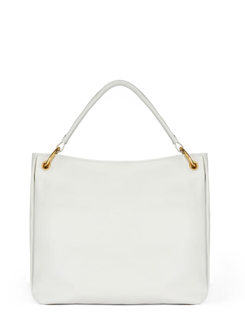 NAOMI Borsa hobo a spalla in pelle bianco - Borse Donna