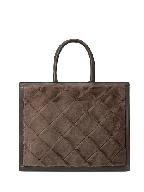 ICONS Borsa tote a mano con tracolla marrone - Borse Donna