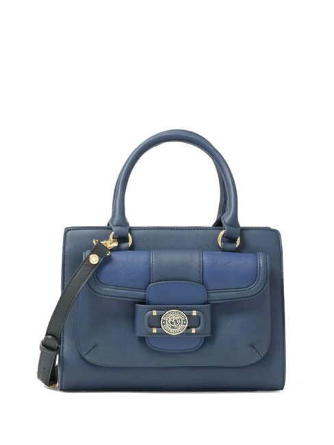 CHAIN Borsa a mano con doppia tracolla blu - Borse Donna