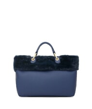 BRACCIALINI BETH FUR Borsa a mano con pochette blu - Borse Donna - 4