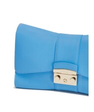 FURLA METROPOLIS Borsa a tracolla in pelle cerulean - Borse Donna - 3