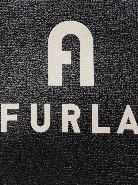 VARSITY STYLE Borsa verticale in pelle con tracolla nero - Borse Donna