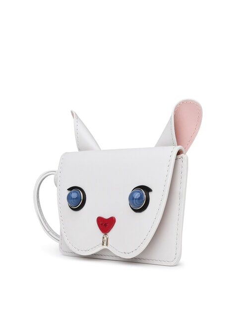 ALLEGRA Portacarte in pelle di vitello toni marshmallow - Portafogli Donna