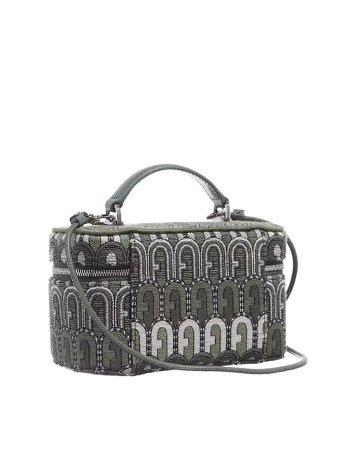 OPPORTUNITY Borsa a mano in tessuto jacquard toni cactus - Borse Donna
