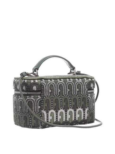 OPPORTUNITY Borsa a mano in tessuto jacquard toni cactus - Borse Donna