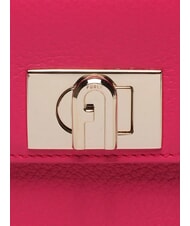 FURLA 1927 Borsa mini a tracolla in pelle pop pink - Borse Donna - 3