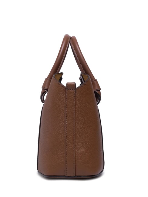 MIASTELLA Borsa tote stampa Roma cognac - Borse Donna