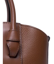 FURLA MIASTELLA Borsa tote stampa Roma cognac - Borse Donna - 4
