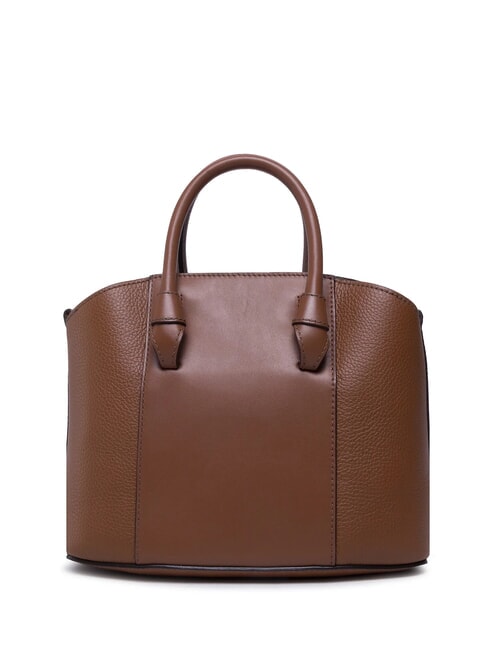 MIASTELLA Borsa tote stampa Roma cognac - Borse Donna