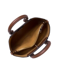 FURLA MIASTELLA Borsa tote stampa Roma cognac - Borse Donna - 6