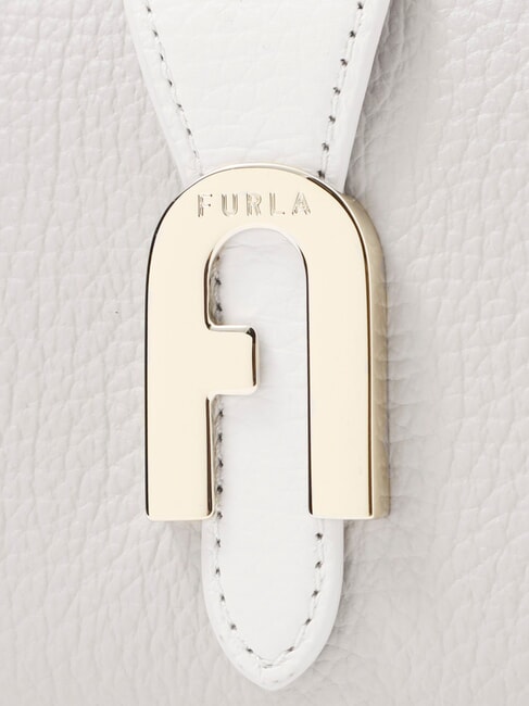 SOFIA GRAINY Portafoglio medio in pelle di vitello perla e+marmo c+talco h - Portafogli Donna