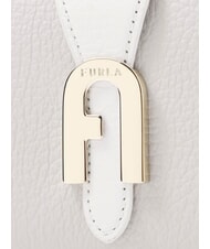 FURLA SOFIA GRAINY Portafoglio medio in pelle di vitello perla e+marmo c+talco h - Portafogli Donna - 3