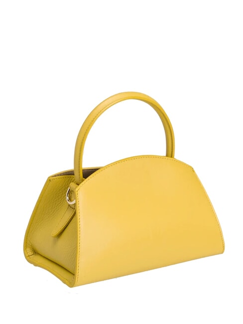 GENESI Borsa mini in pelle con tracolla honey - Borse Donna